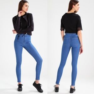 Topshop Light Blue Joni Jeans 28x28